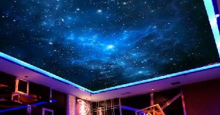 Натяжной потолок звездное небо Верхняя Пышма, цена от 5328 руб.